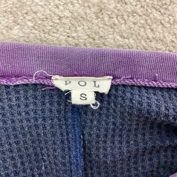 POL The Teigen Thermal Glam Patch Top Size Small - Picture 8 of 10